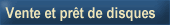 Liste des disquaire et des mediatheques.